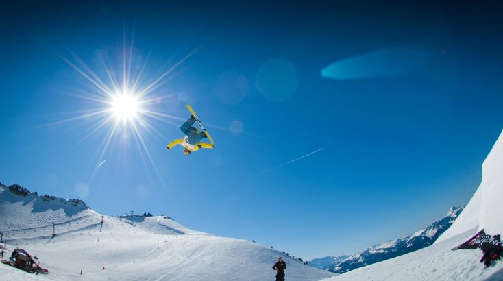 Tricks mit Snowboard